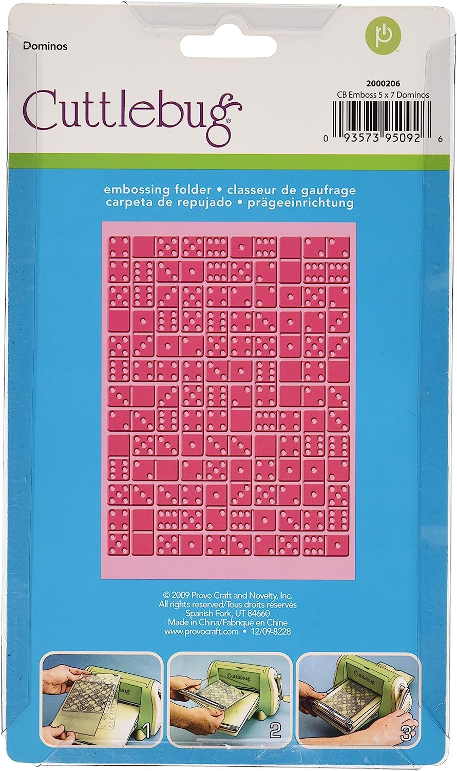 Dominos Embossing Folder