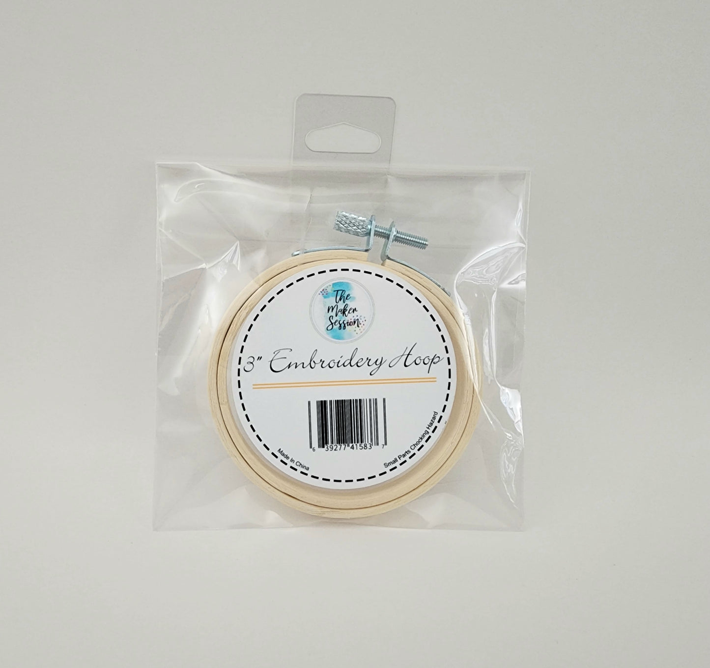 3" Embroidery Wooden Hoop