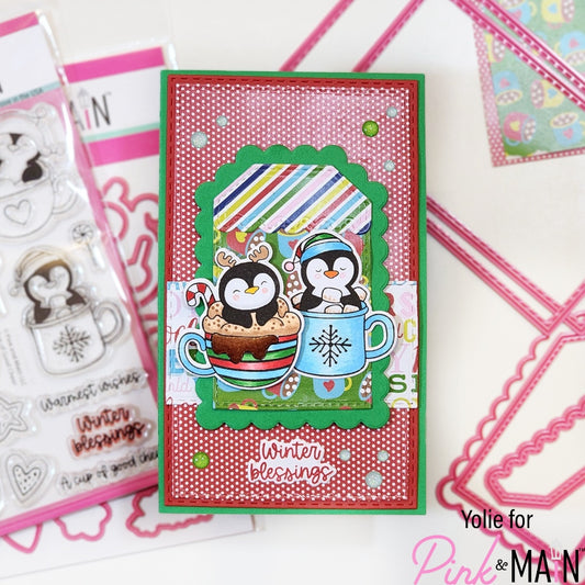 Cup of Good Cheer Stamp & Die Combo