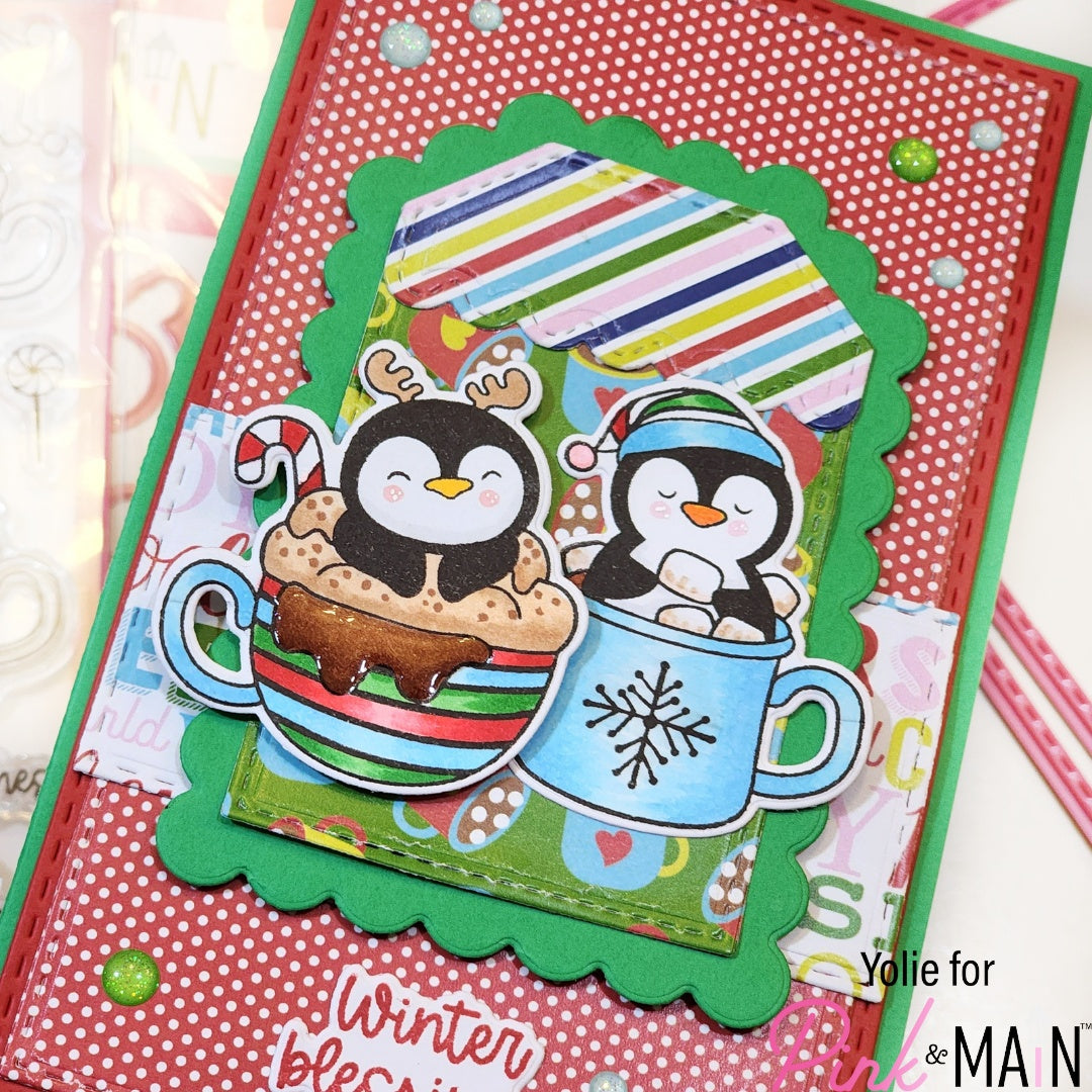 Cup of Good Cheer Stamp & Die Combo