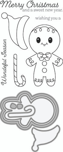 Gingerbread Stamp & Die Set