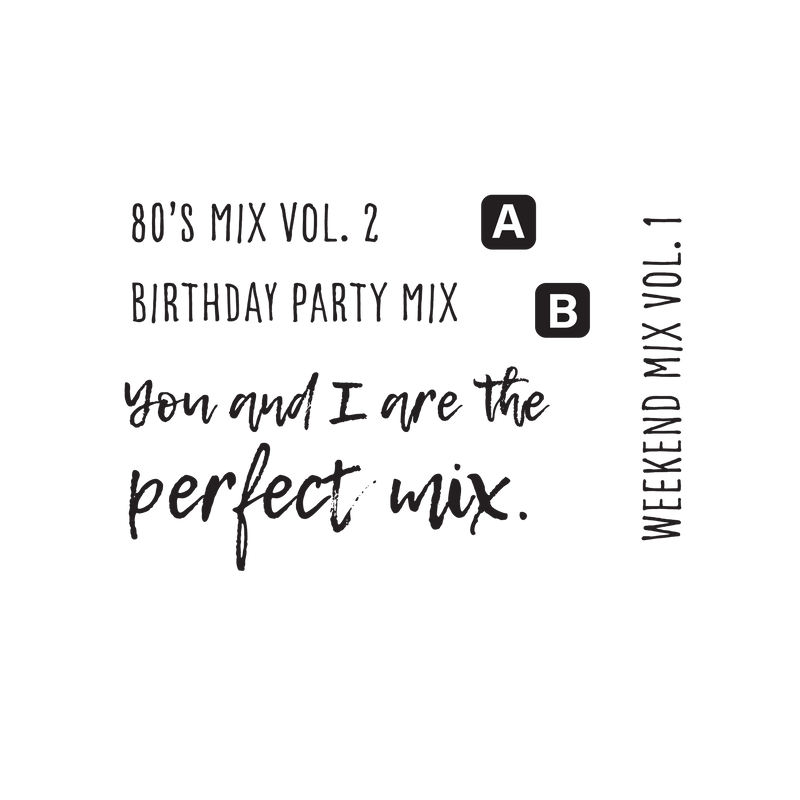 Cassette Tape Stamp & Die Set