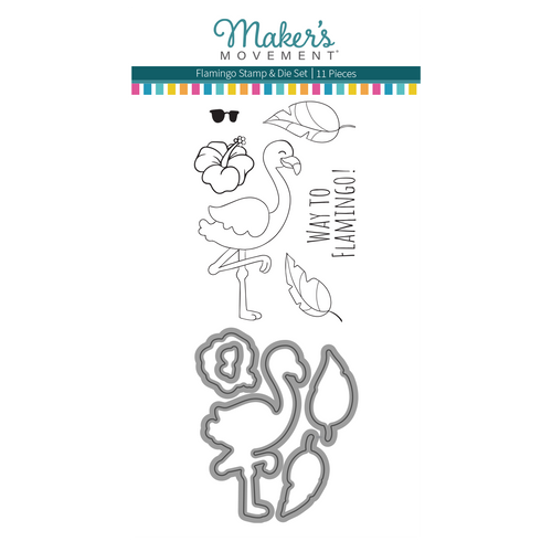 Flamingo Stamp & Die Set