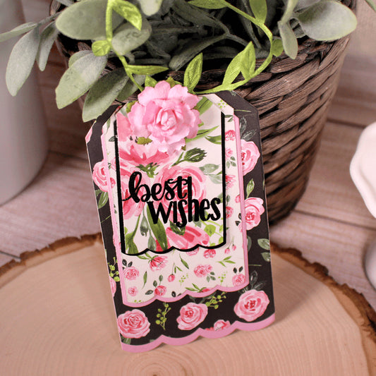 Scallop Edge Tag Die Set