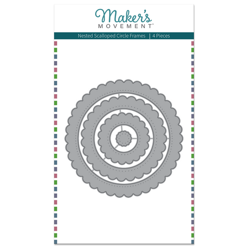 Scallop Circle Frames Die Set