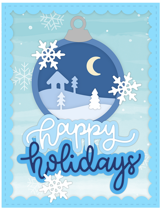 Shaker Ornament Die Set