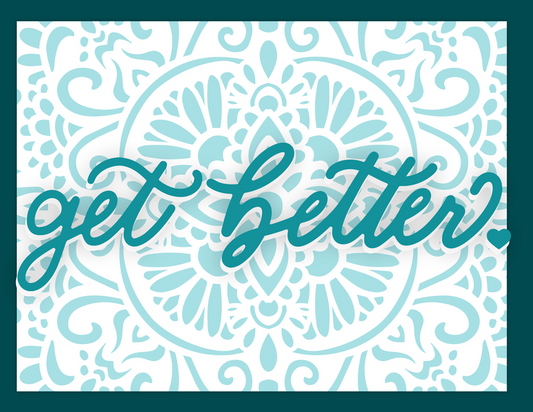 All Symmetry 6" x 6" Stencil