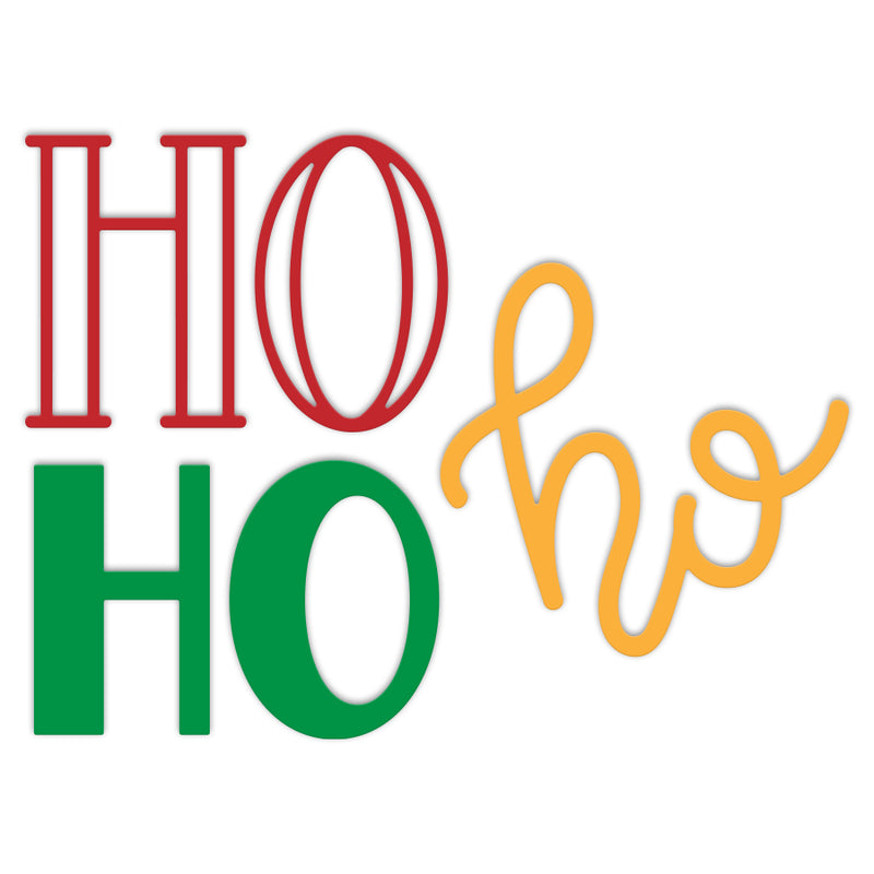 Ho Ho Ho Die Set