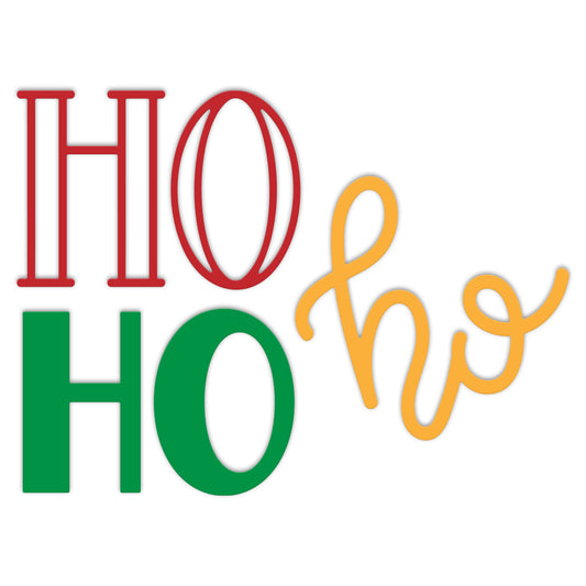 Ho Ho Ho Die Set