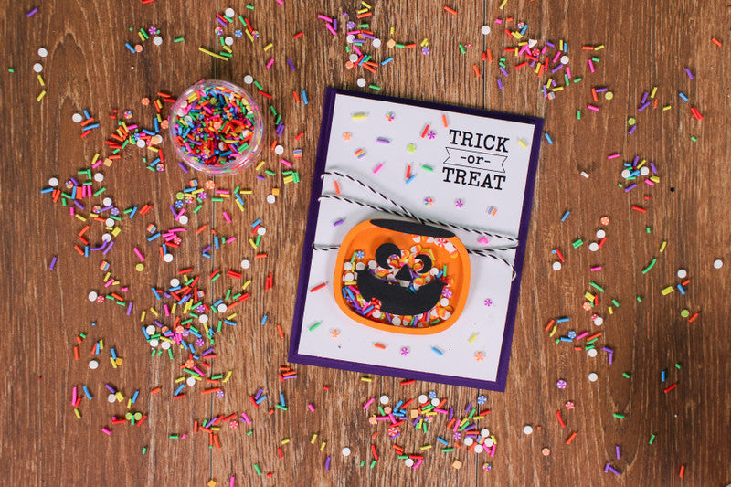 Trick or Treat Stamp & Die Set