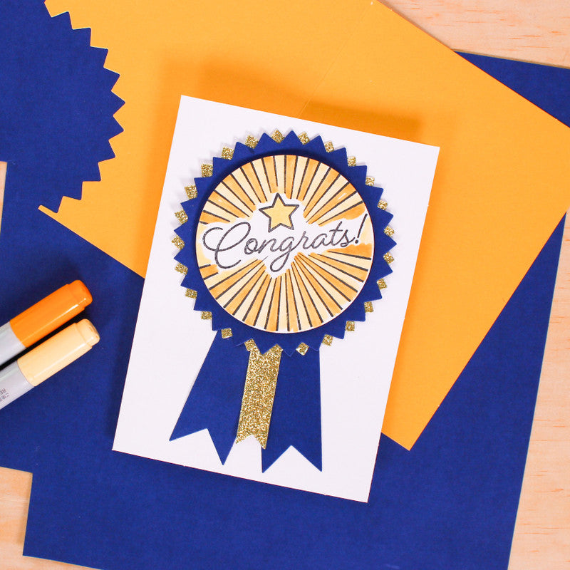 Winner's Ribbon Die Set