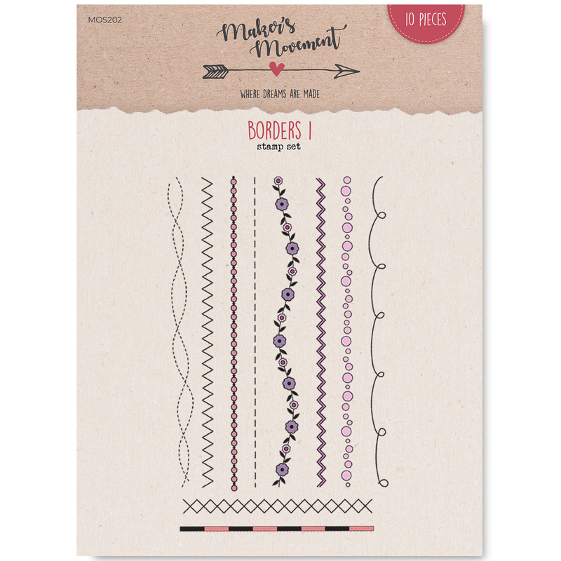 Borders Stamp Set