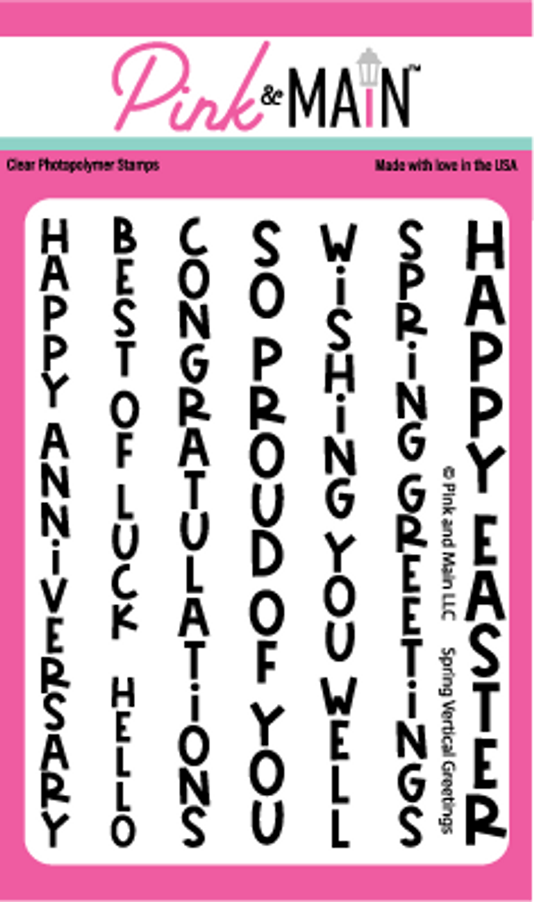 Spring Vertical Greetings