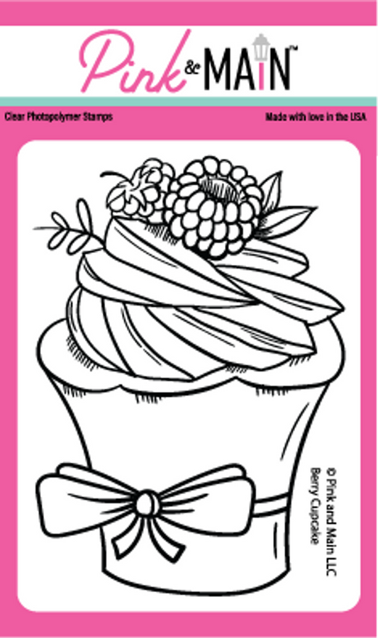 Berry Cupcake Stamp & Die Combo