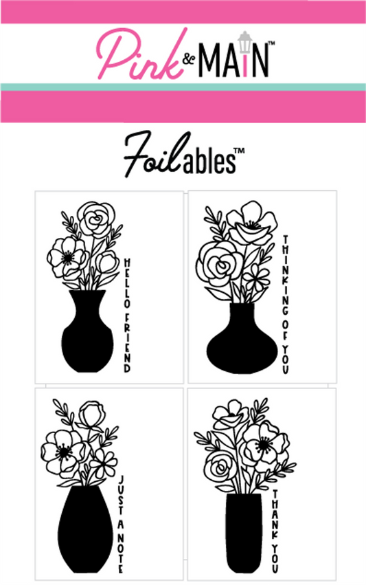 Pretty Vases Foilables Panels