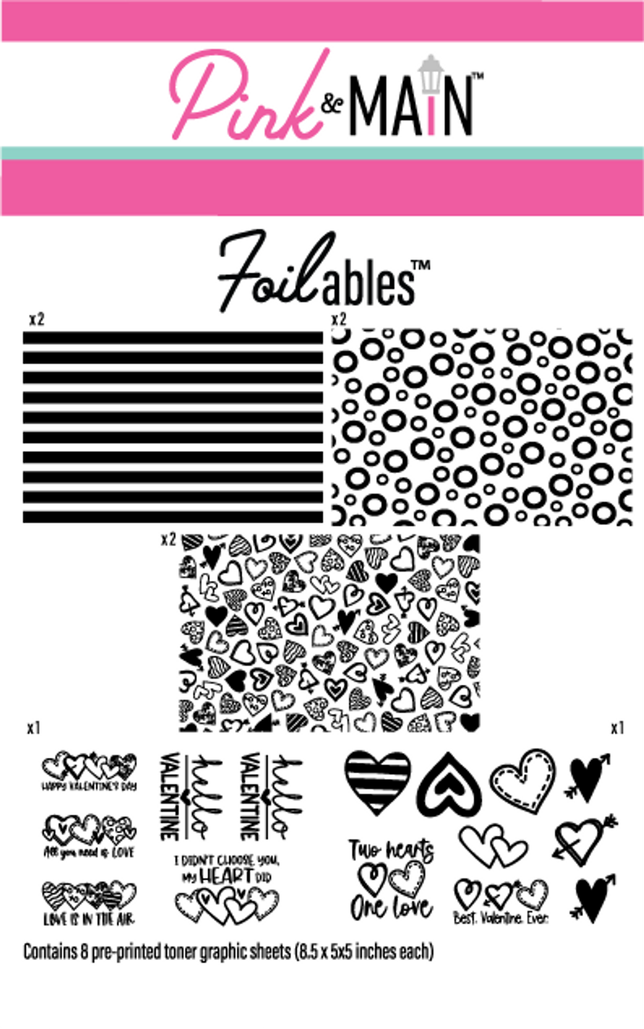 Two Hearts Foilable Kit