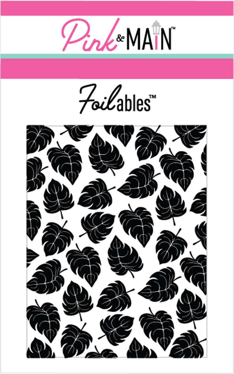 Tropical Leaves Foilable Panels
