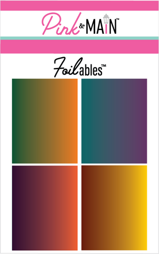 Fall Ombre Foilables® Panels