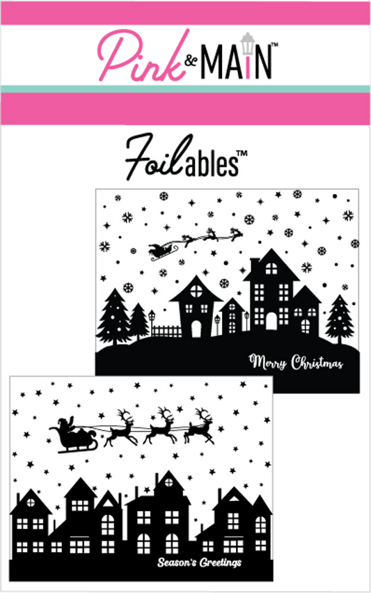 Santa Scenes Foilables® Panels (2 designs)