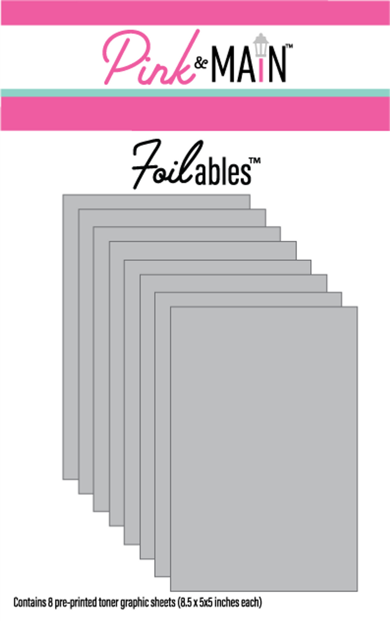 Silver Toner Foilables® Sheets