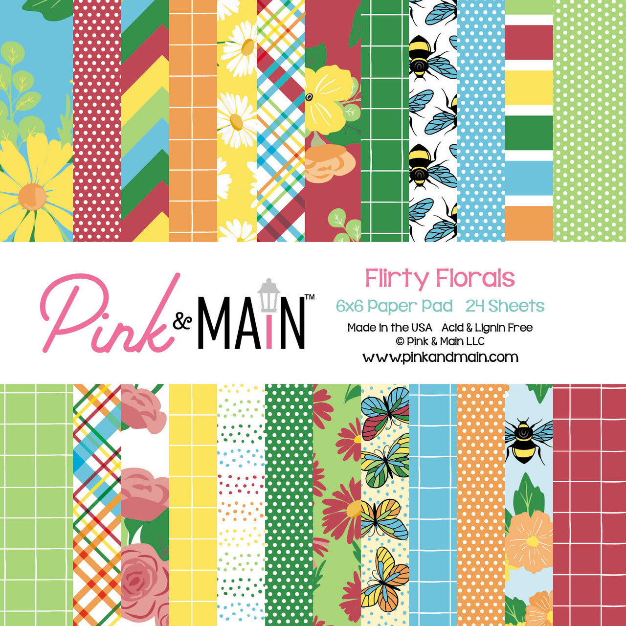 Flirty Florals 6x6 Paper Pad