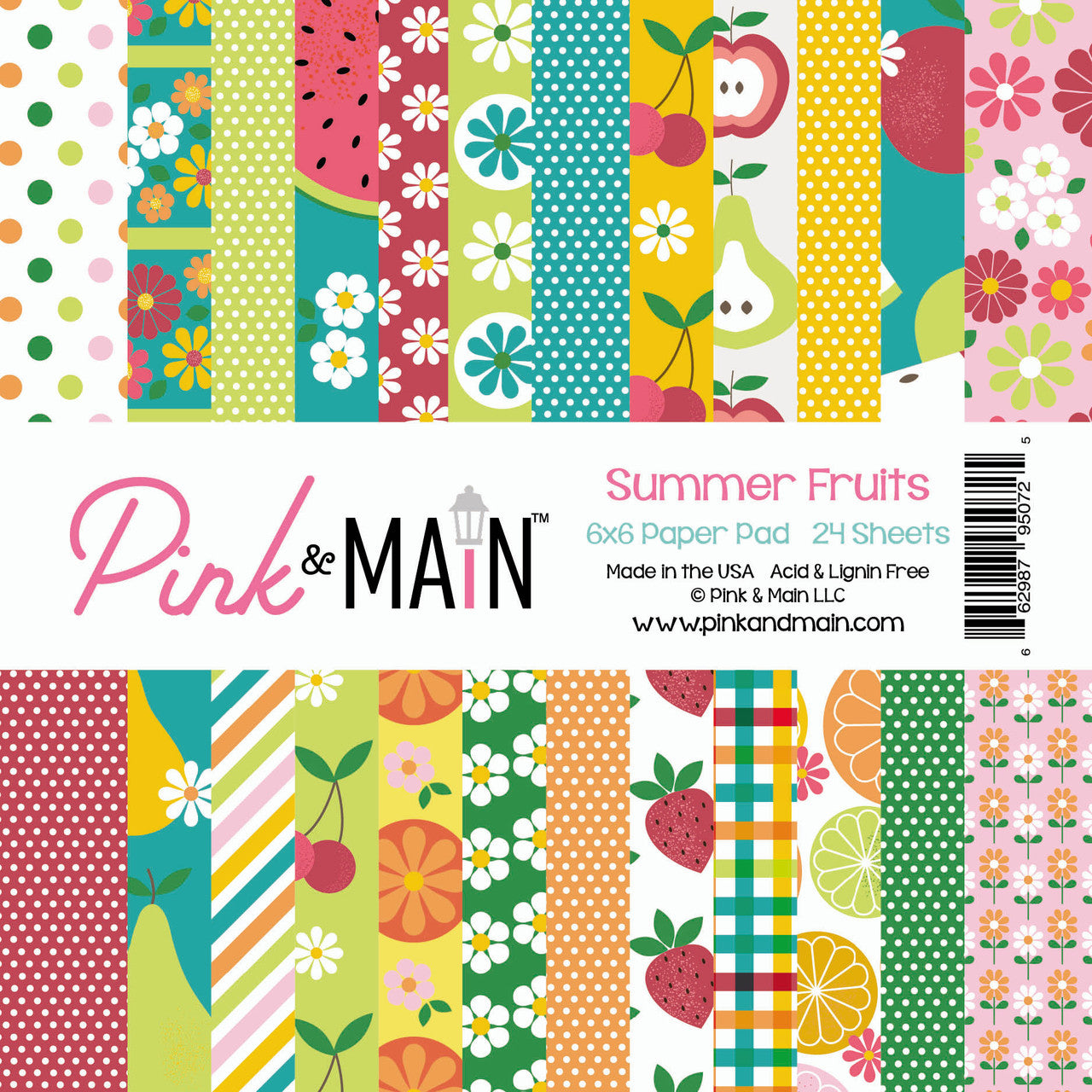 Summer Fruits 6x6 Paper Pad