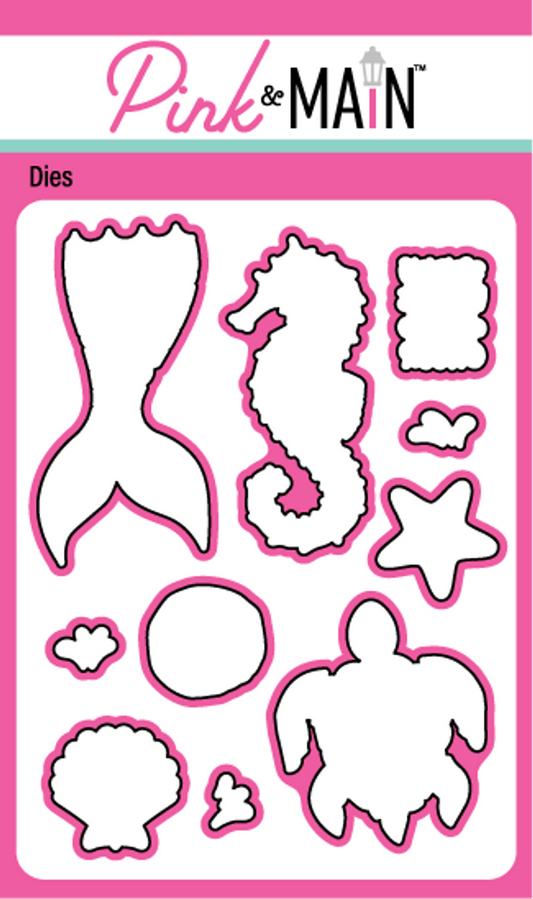 Waves of Cheer Stamp & Die Combo