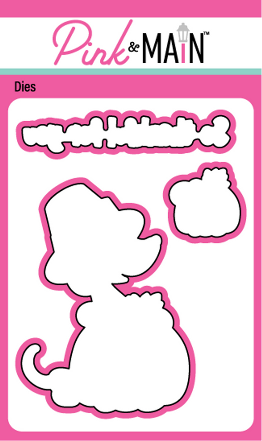 October Pup Stamp & Die