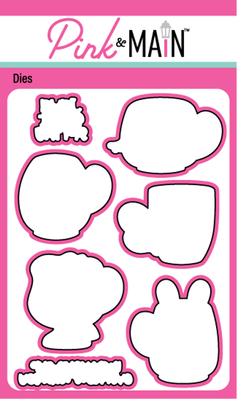 Spring Mugs Stamp & Die Combo