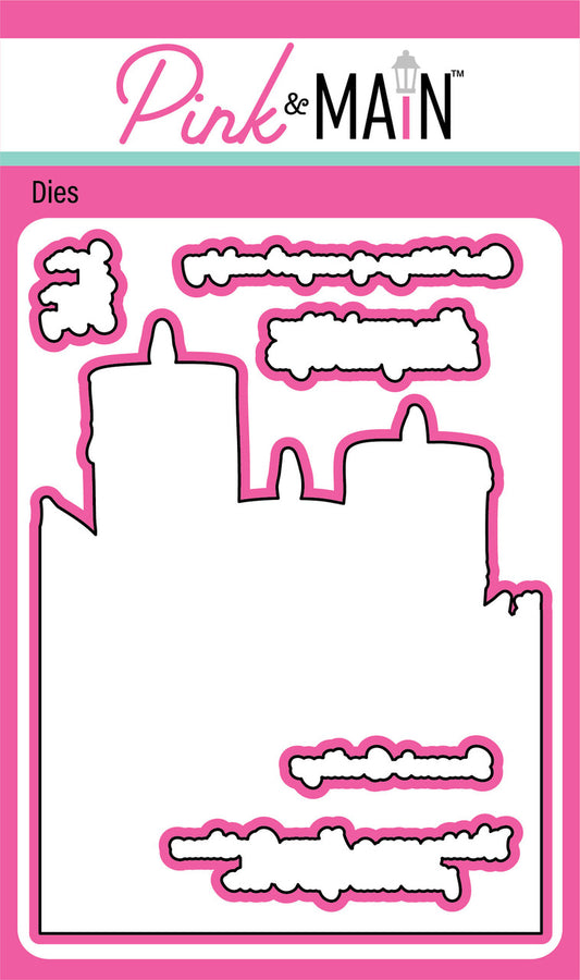 Christmas Candles Stamp & Die Combo