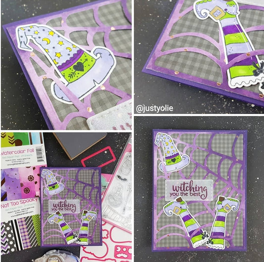 Spider Web Cover Die