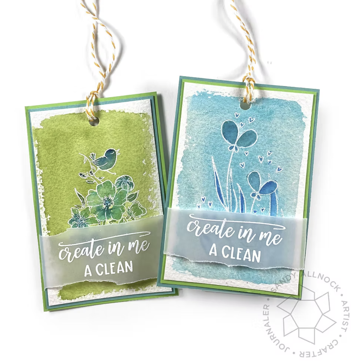 Clean Heart Bookmarks - Whimsy World CCC