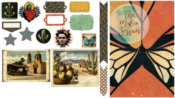 Frida Inspired Ephemera