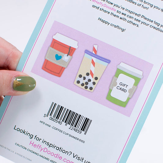 Coffee Cup Shaker Die Set