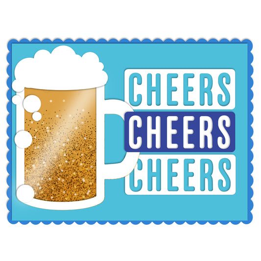 Cheers Mug Shaker Die Set