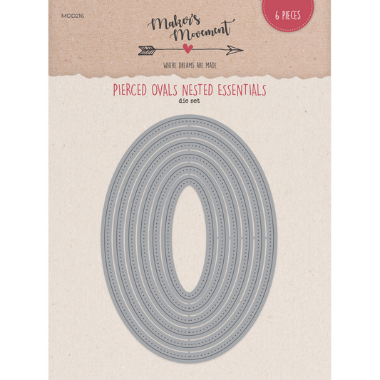 Oval Pierced Nested Dies