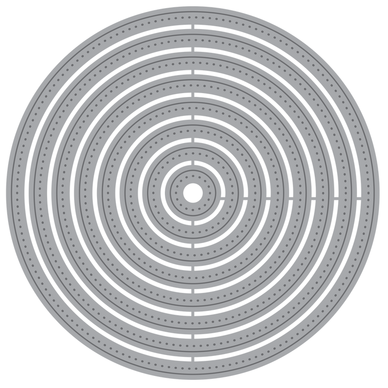 Circle Pierced Nested Dies