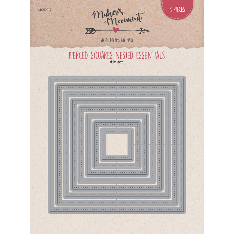 Square Pierced Nested Dies