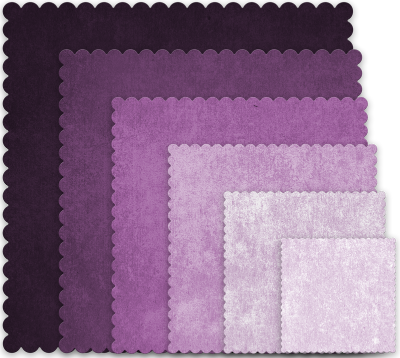 Scallop Square Nested Die Set