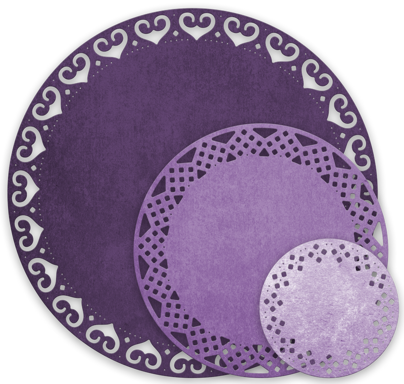 Vienna Waltz Decorative Circle Die Set