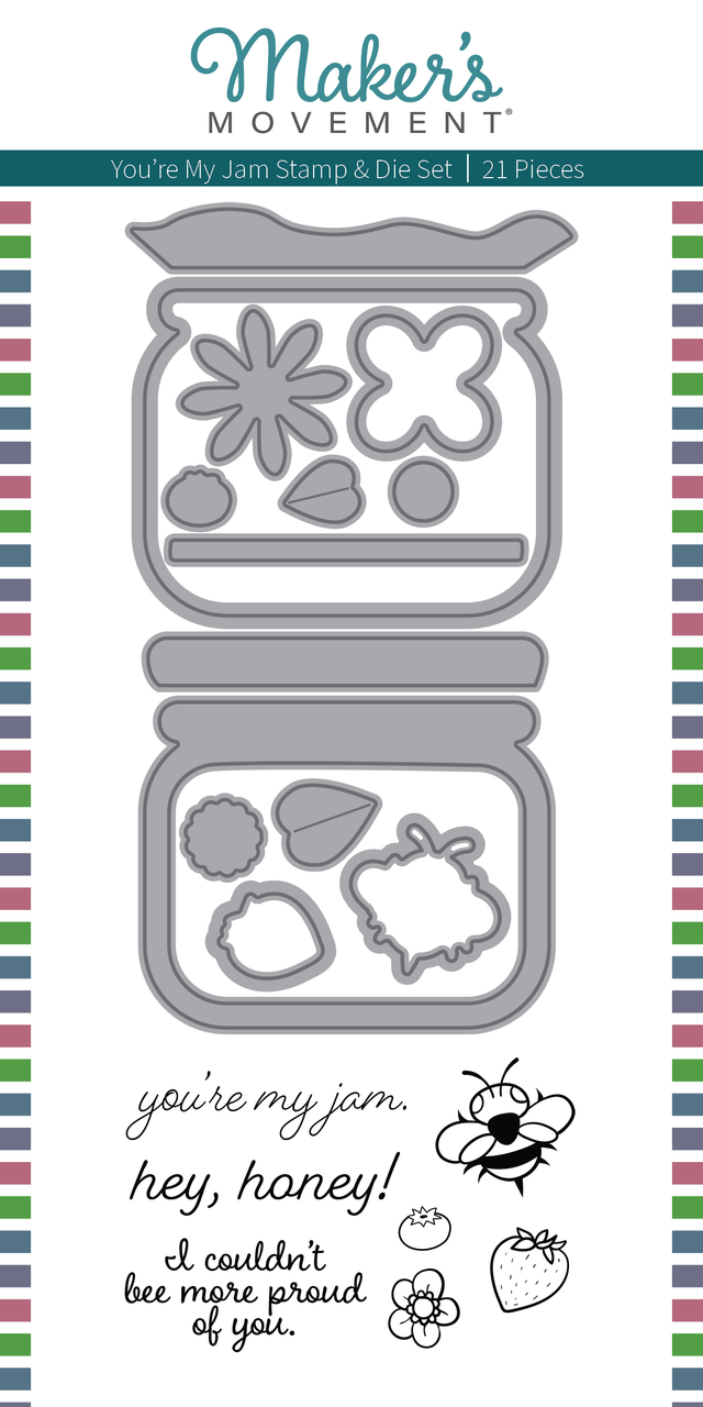 You're My Jam Stamp & Die Set