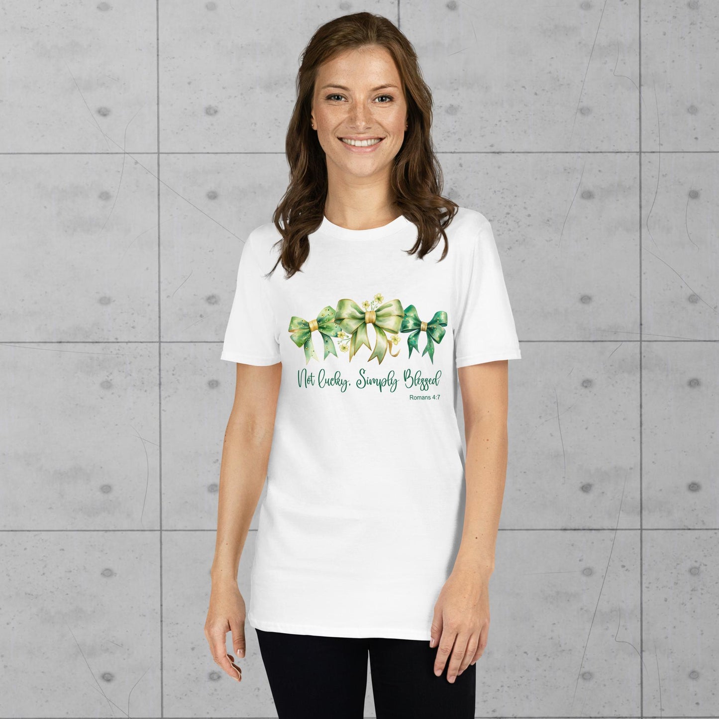 not lucky simply blessed bows