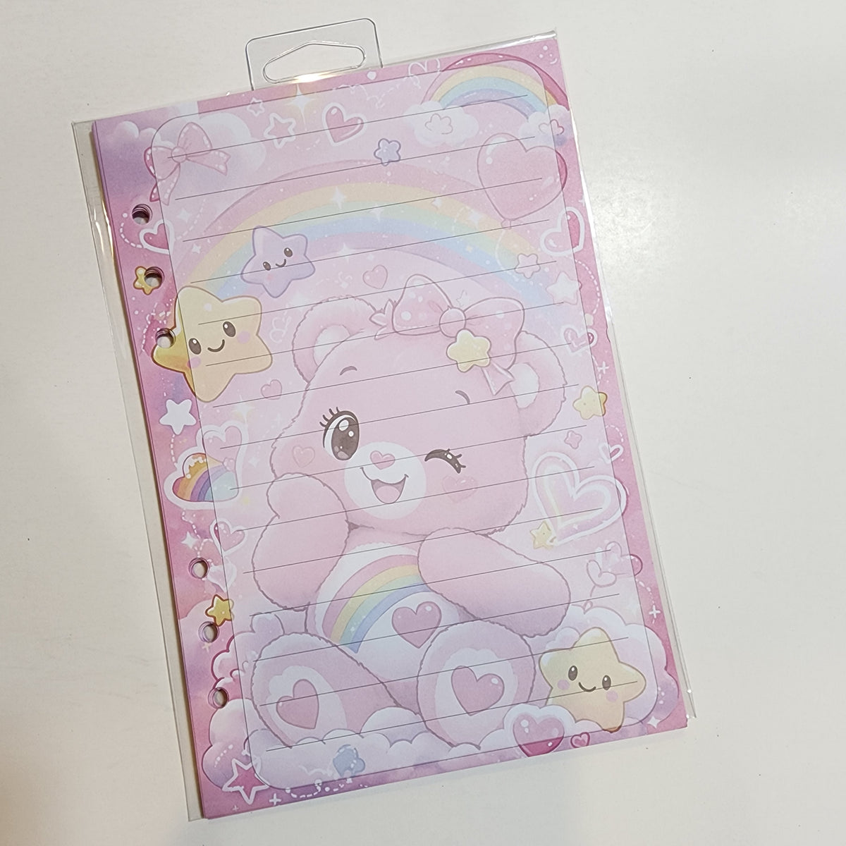 Cheer Care Bear - A5 Refill Paper