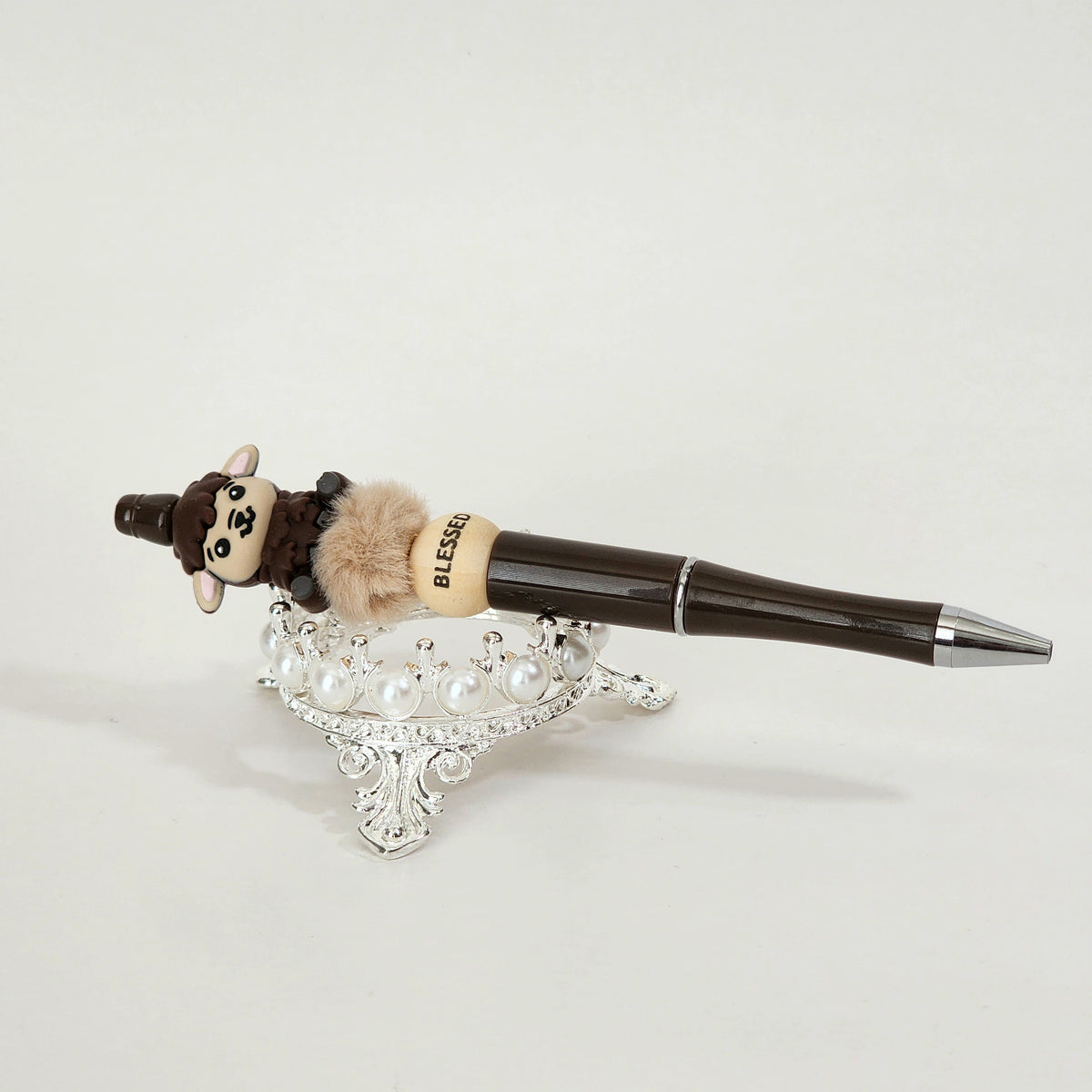 Blessed Sheep Beaded Pen