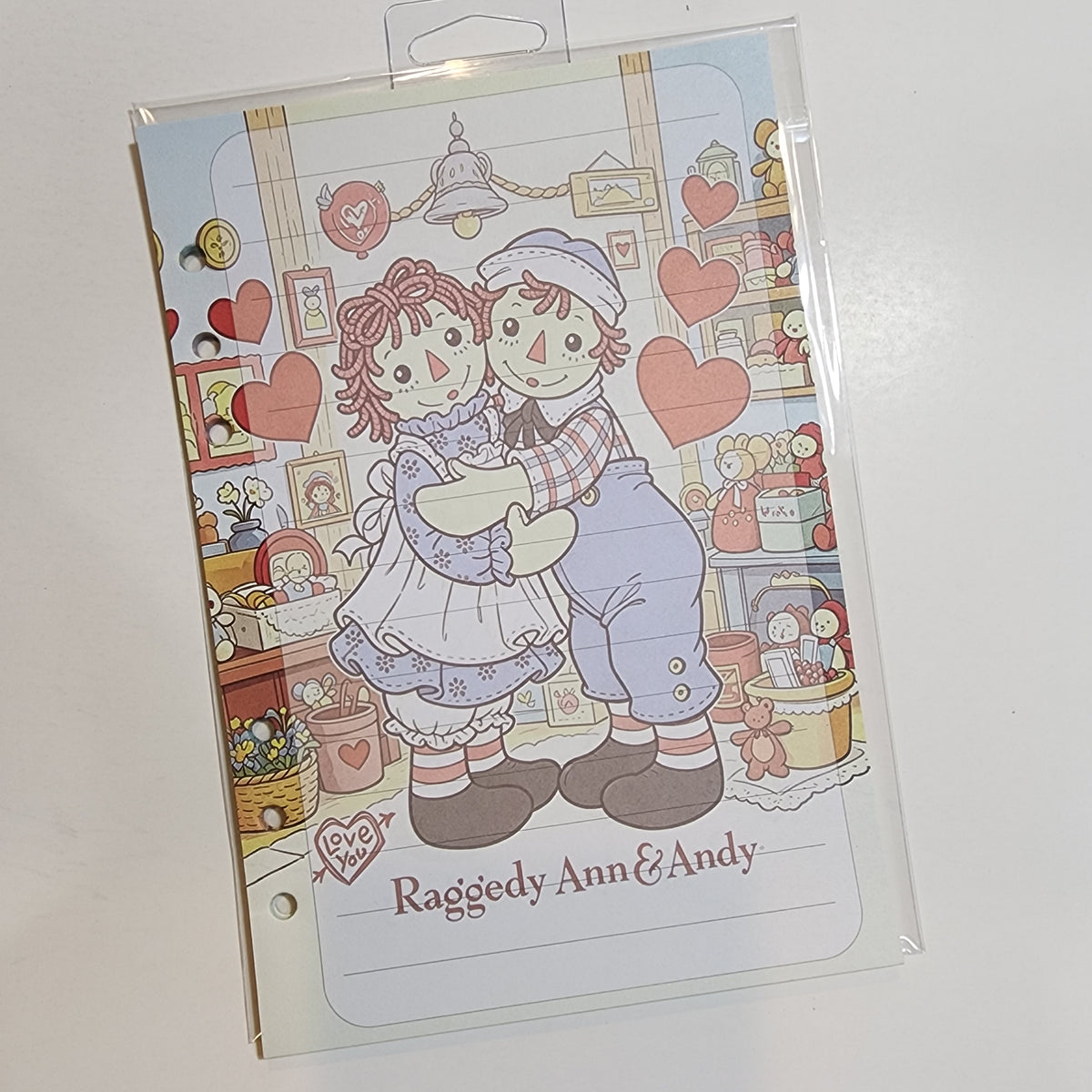 Raggedy Ann & Andy - A5 Refill Paper