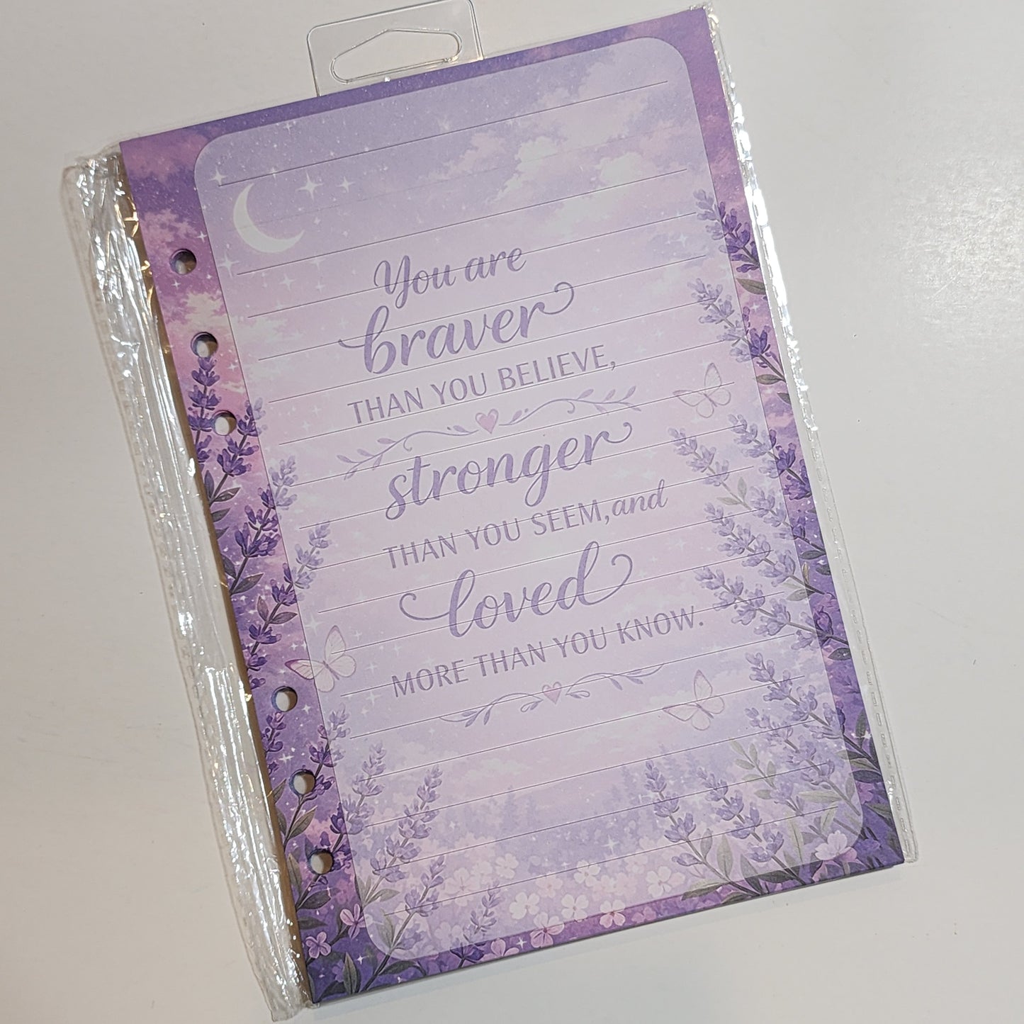 Braver, Stronger, Loved - A5 Refill Paper