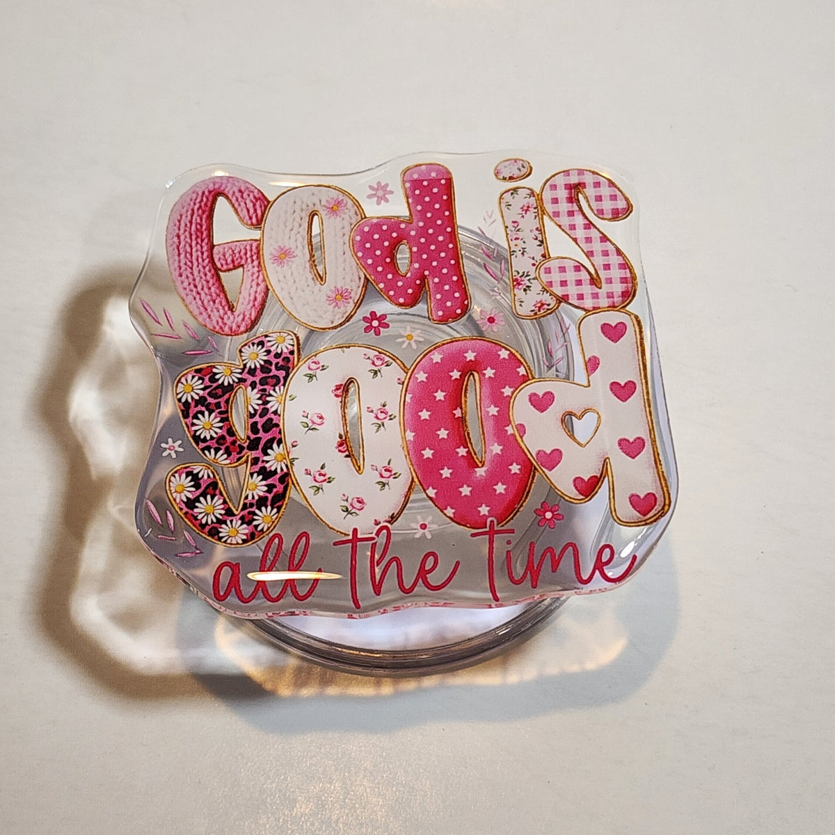 God is Good All the Time 2 Magnetic Phone Holder