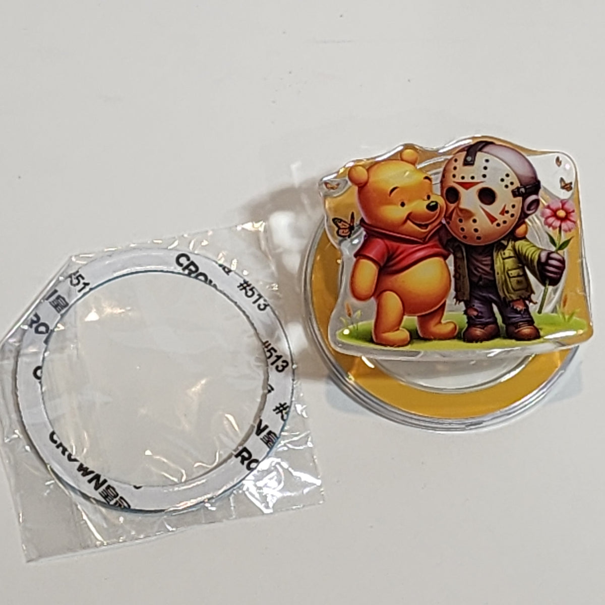 Pooh & Jason Magnetic Phone Holder