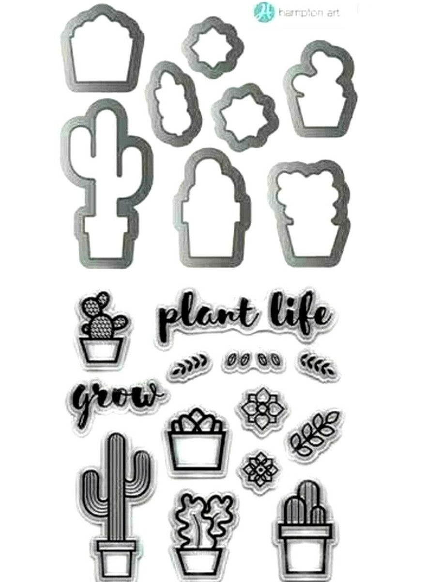 Plant Life Stamp & Die Set