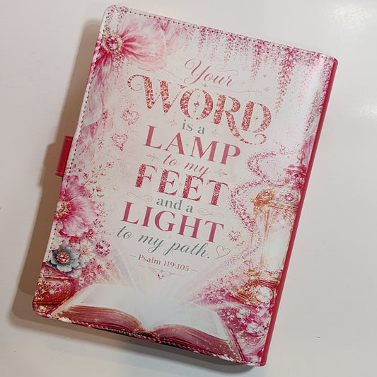 Lamp to My Feet Psalm 119:105 - A5 Binder